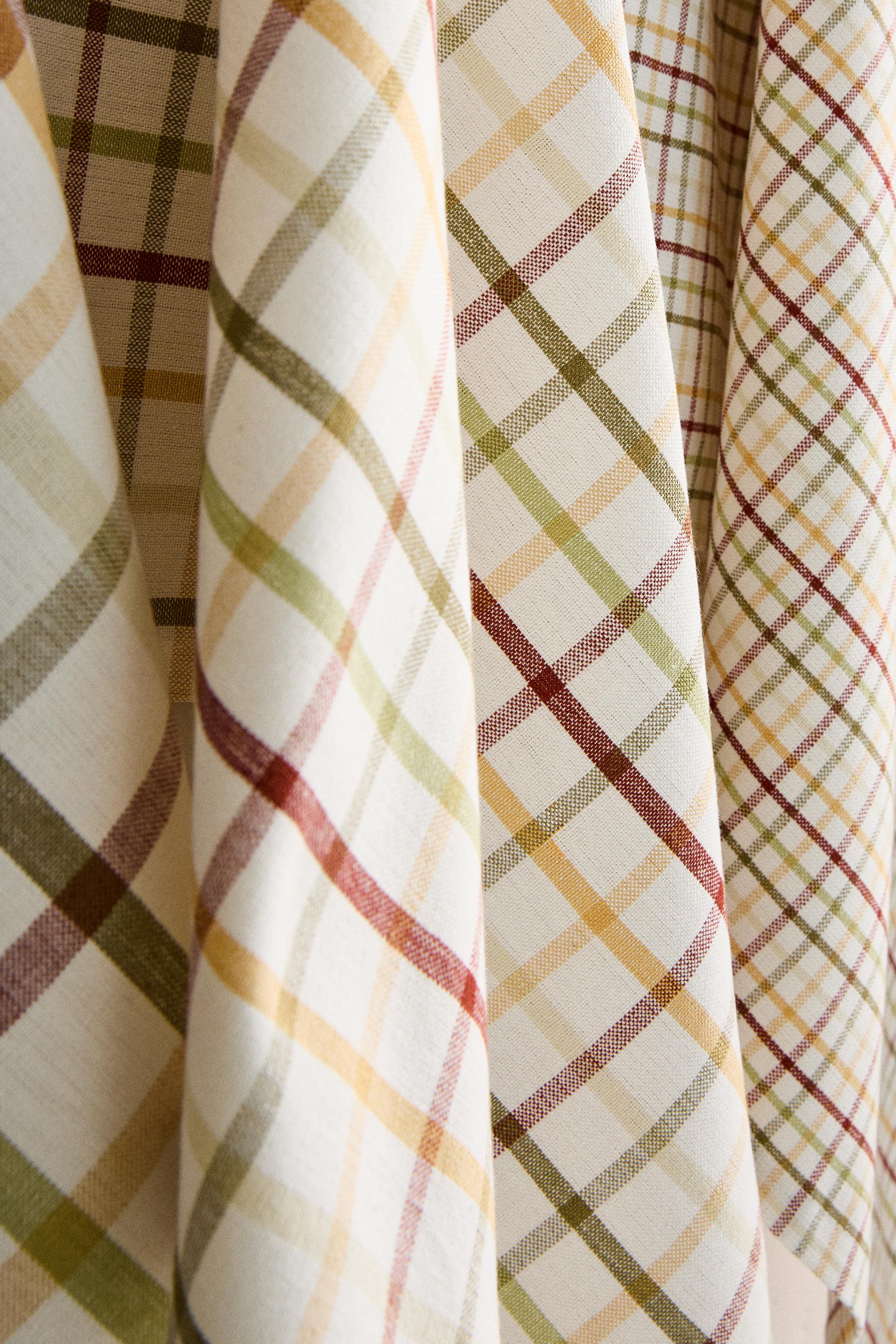 DYED THREAD KITCHEN TOWEL (SET OF 3)