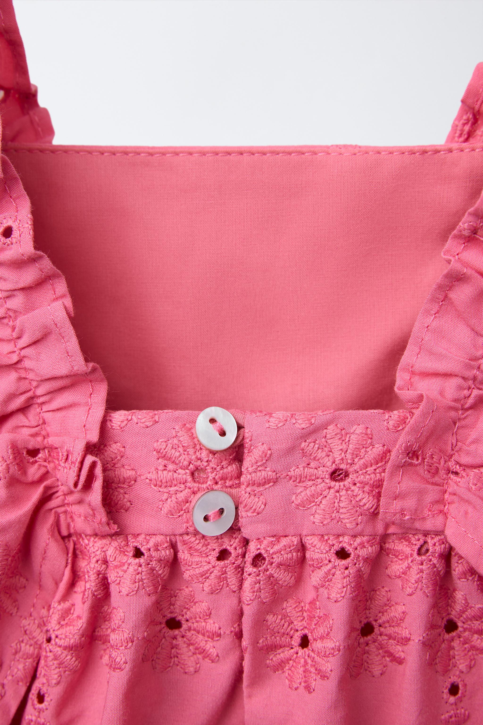 EMBROIDERED FLORAL DRESS