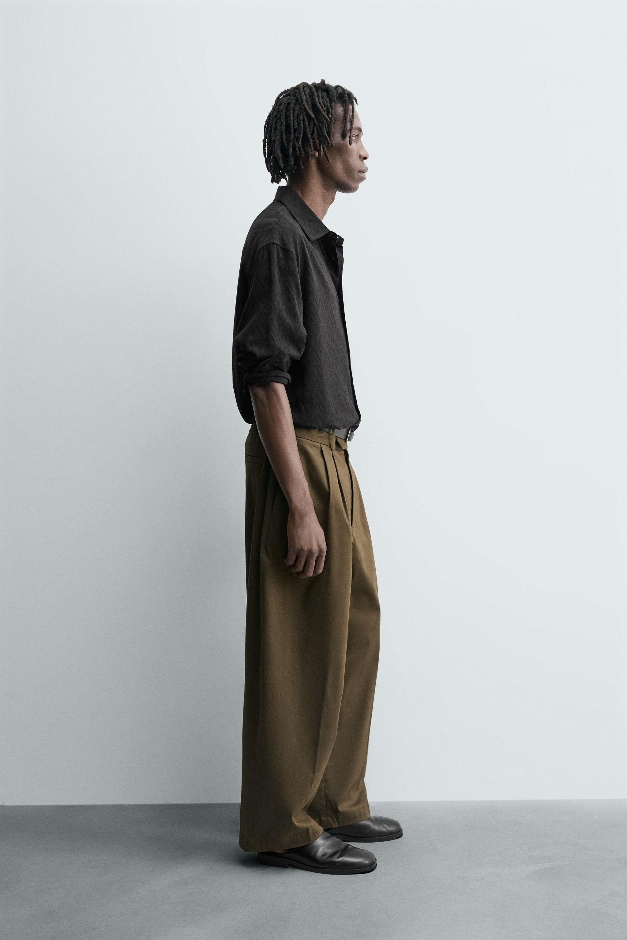 GEOMETRIC JACQUARD SHIRT