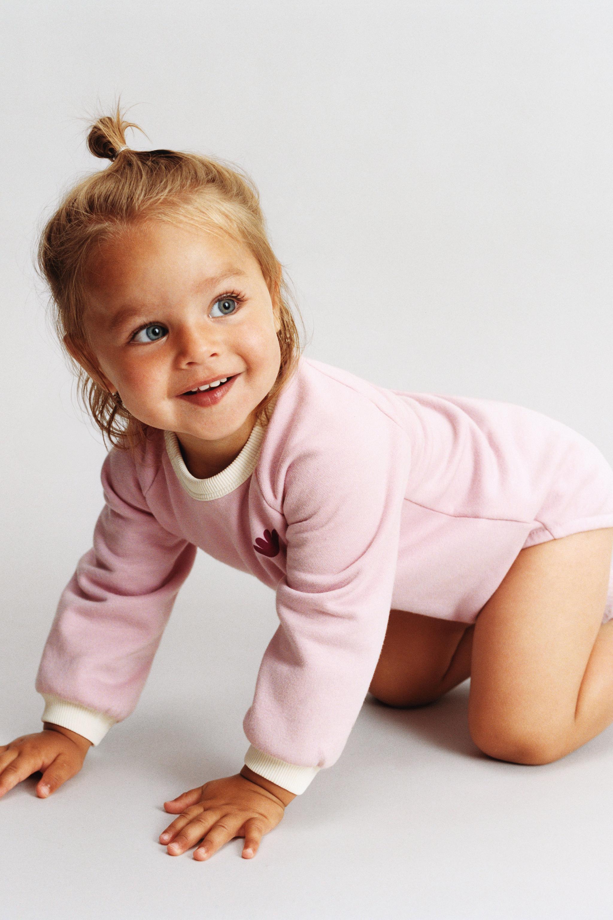 CONTRAST TRIM ROMPER