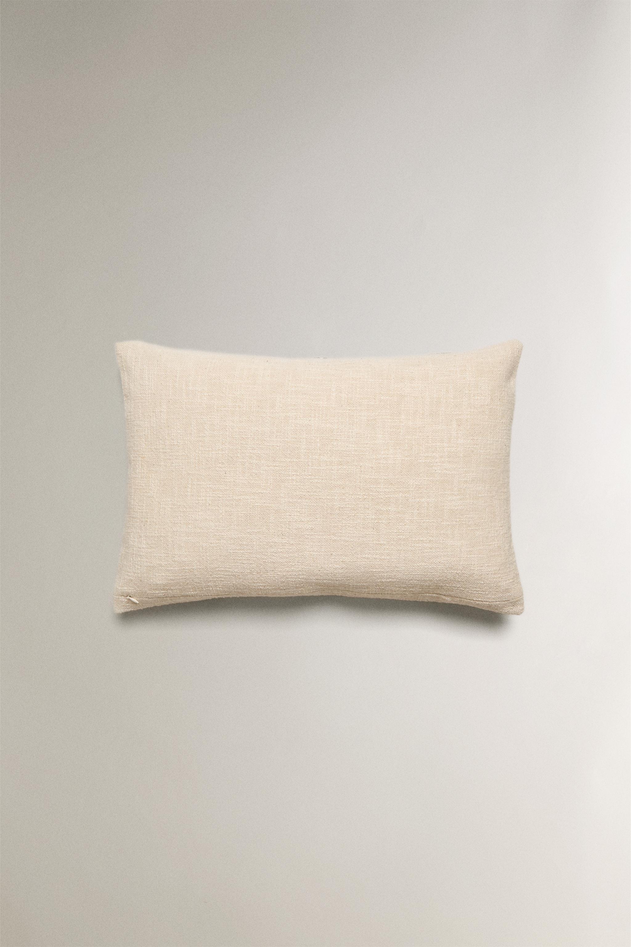 STRIPED THROW PILLOW COVER