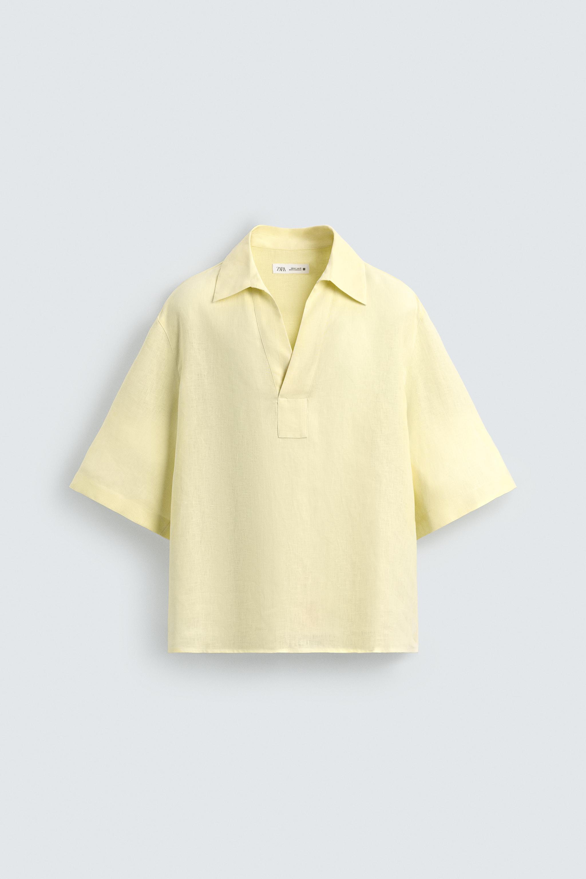 100% LINEN POLO SHIRT