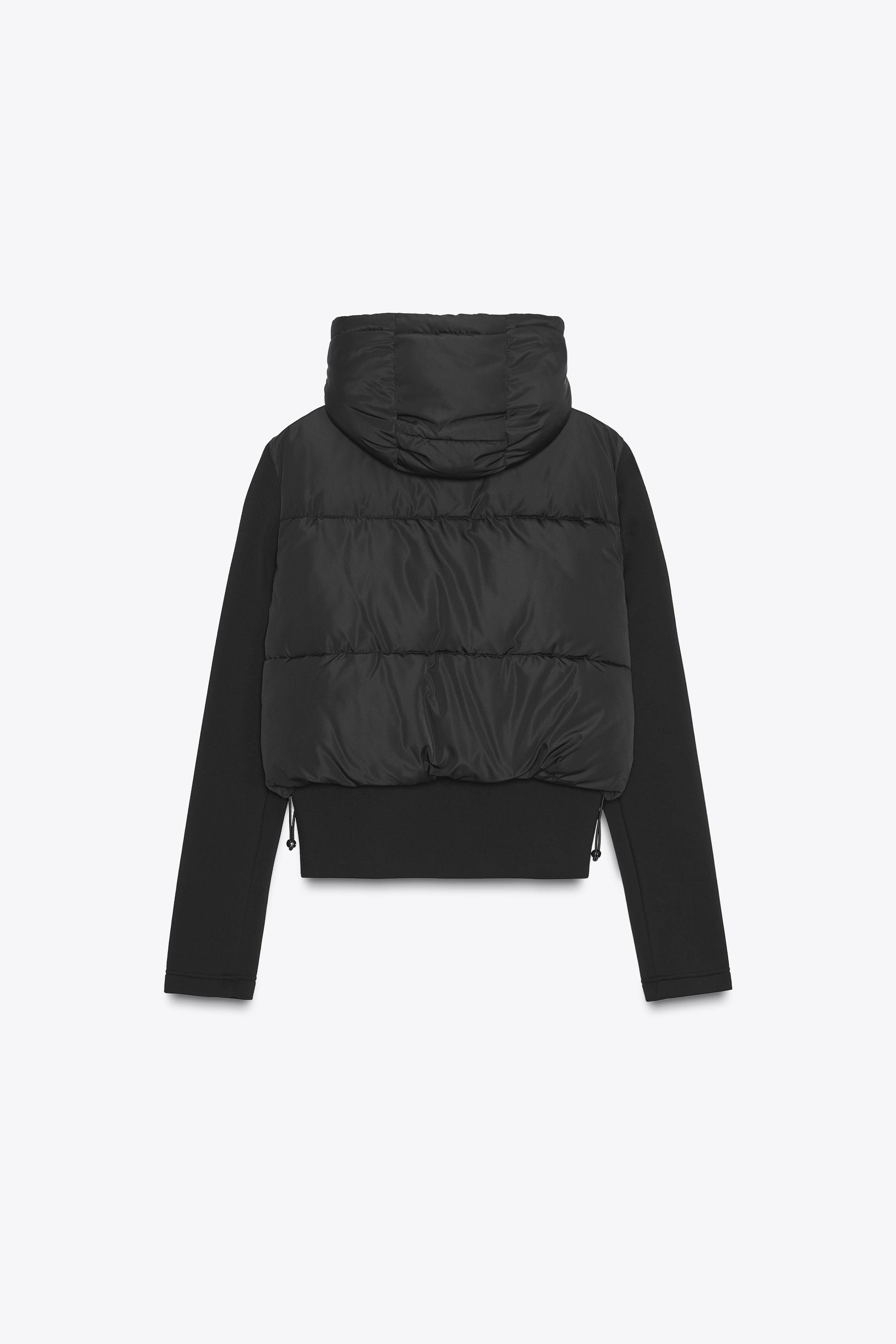 HOODED PADDED JACKET