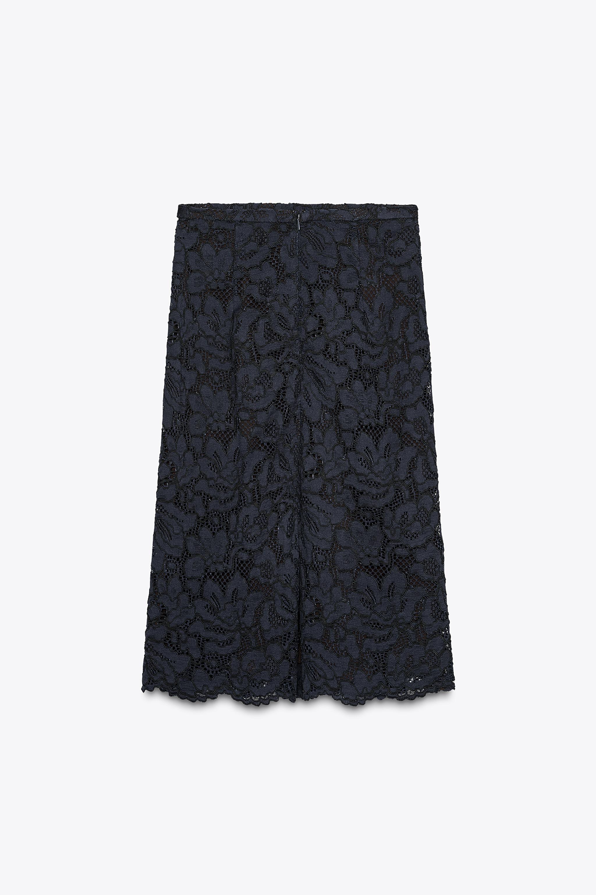 ZW COLLECTION LACE MIDI SKIRT