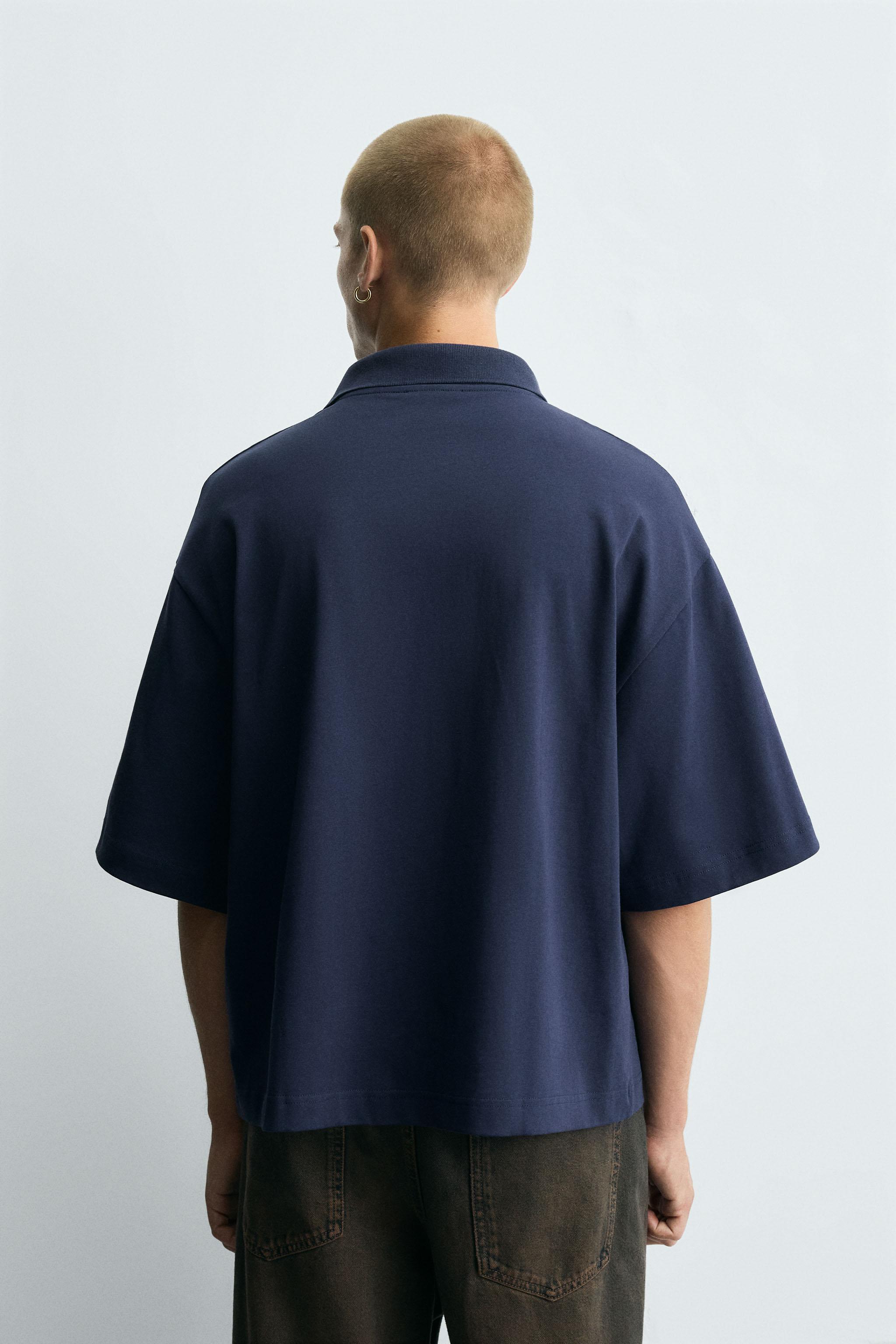 RETRO SOCCER PRINTED POLO SHIRT