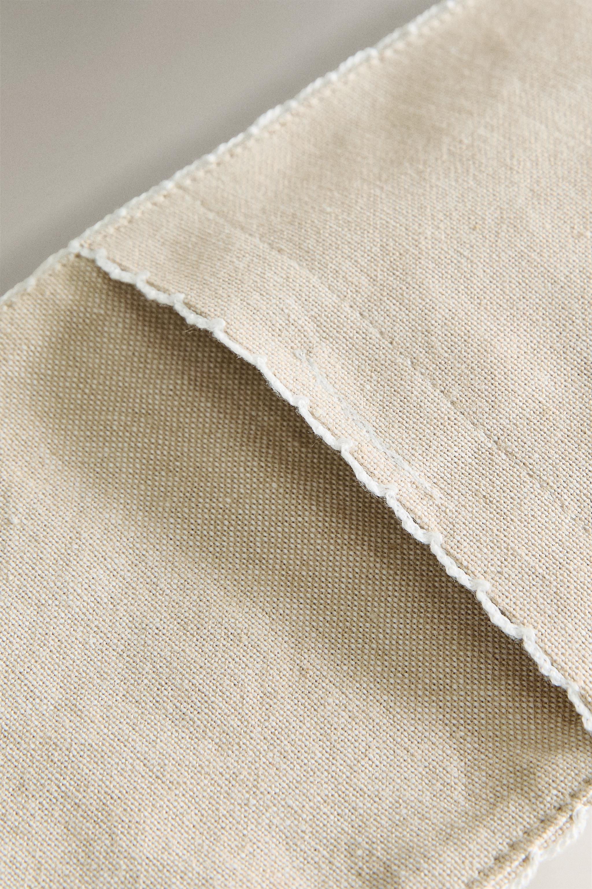 SET OF COTTON FLATWARE POUCHES (SET OF 2)