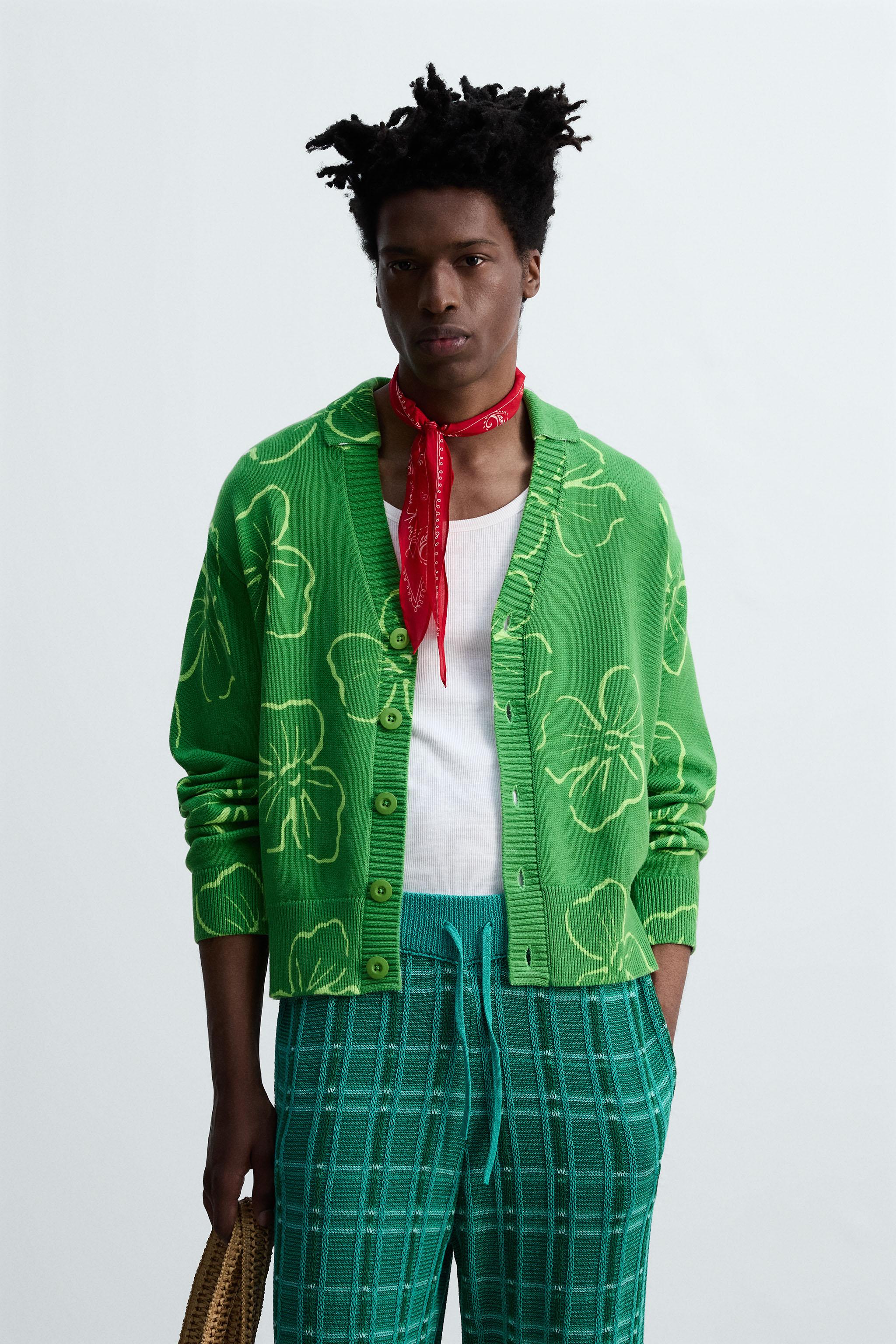 FLORAL PRINT CARDIGAN © OTIS KWAME KYE QUAICOE