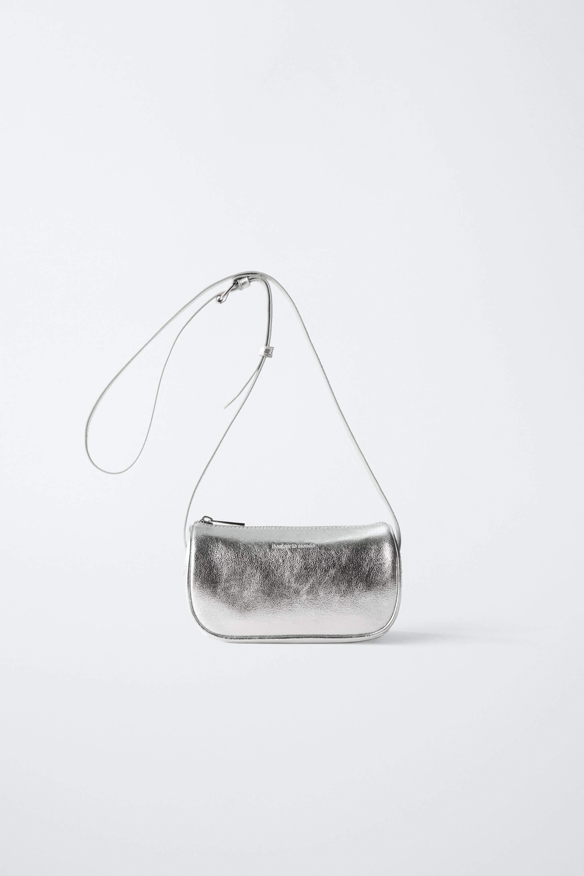 METALLIC CROSSBODY BAG