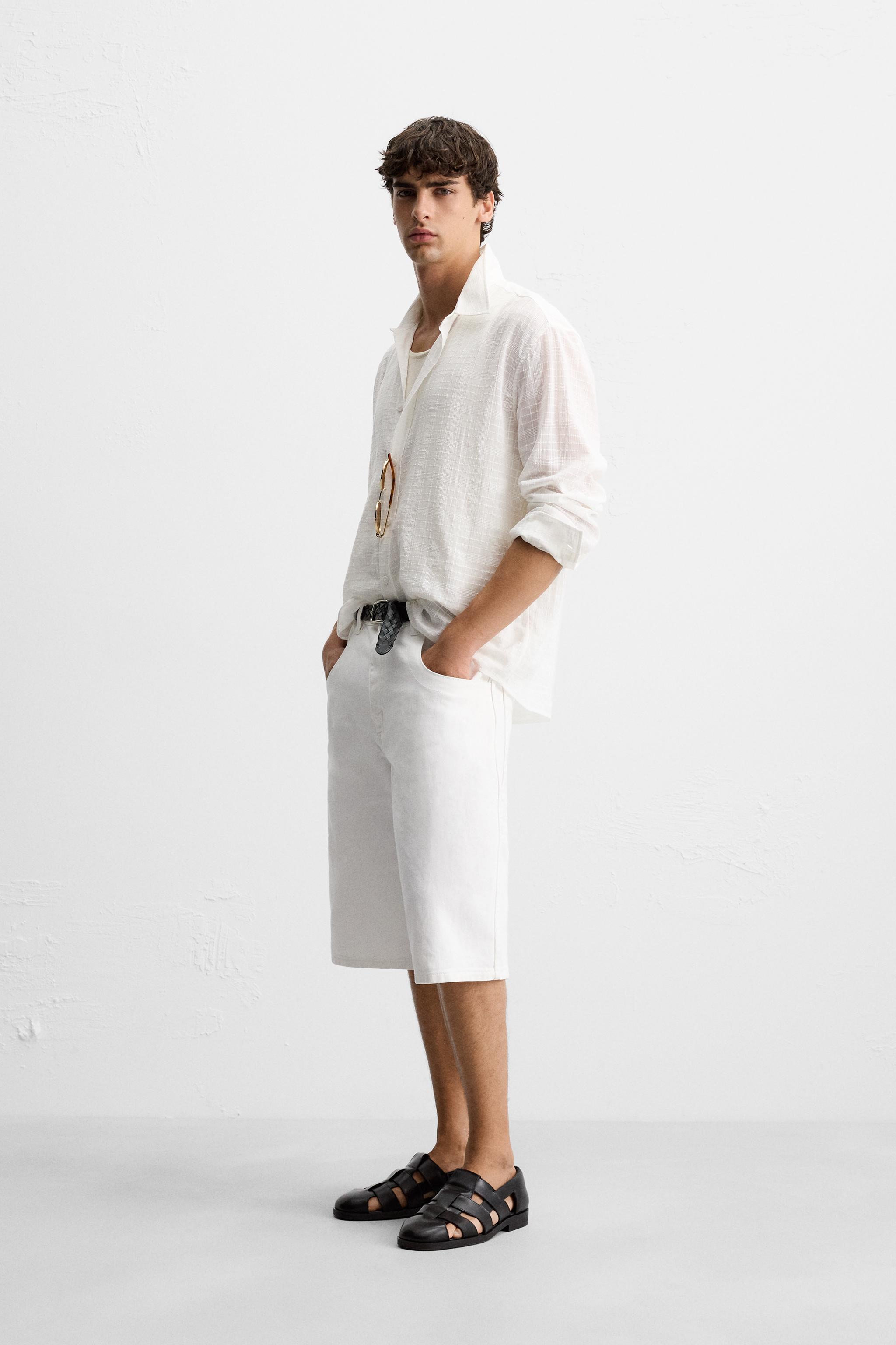 CHECKERED JACQUARD SHIRT