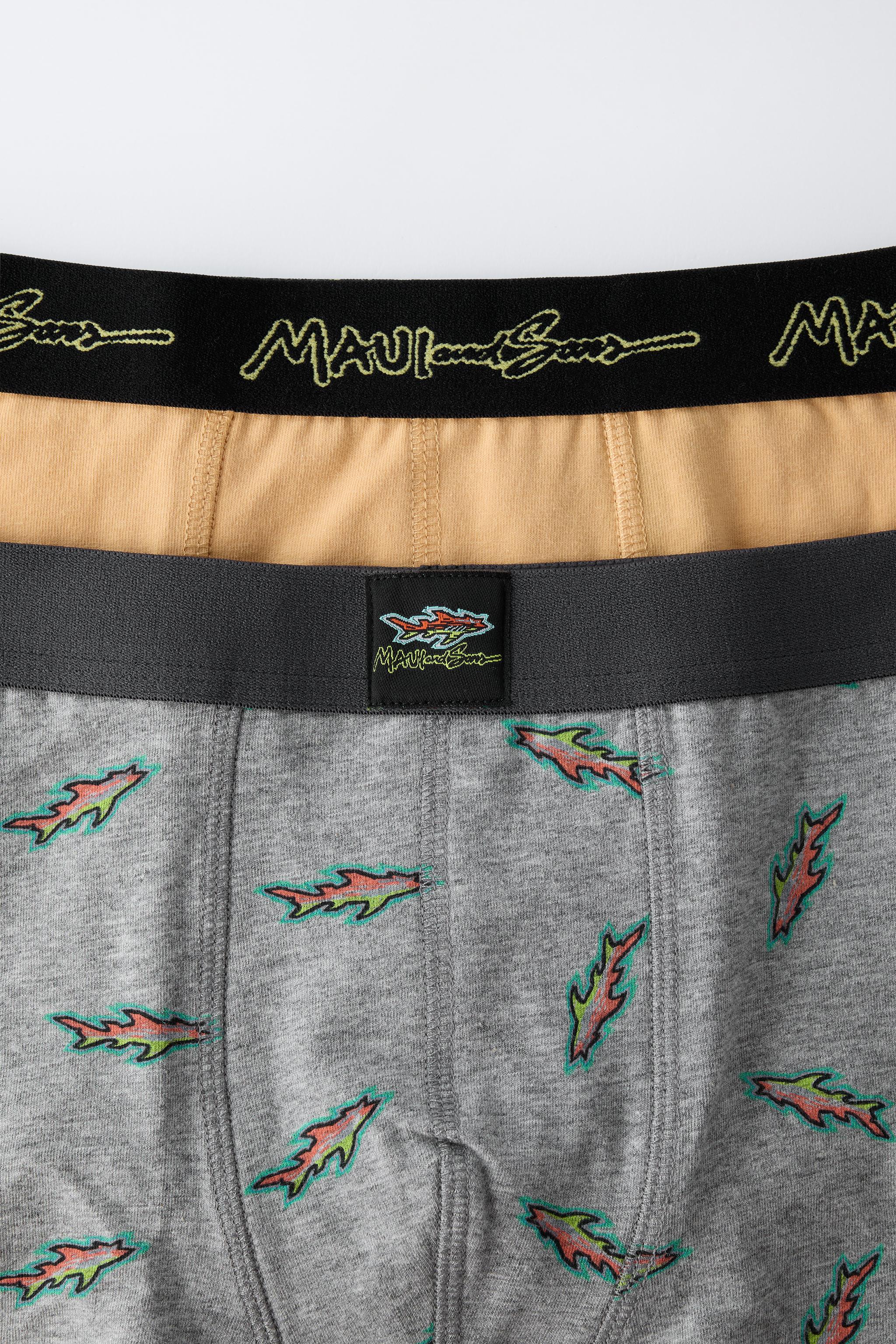 6-14 YEARS/ TWO-PACK OF MAUI & SONS ® BOXERS