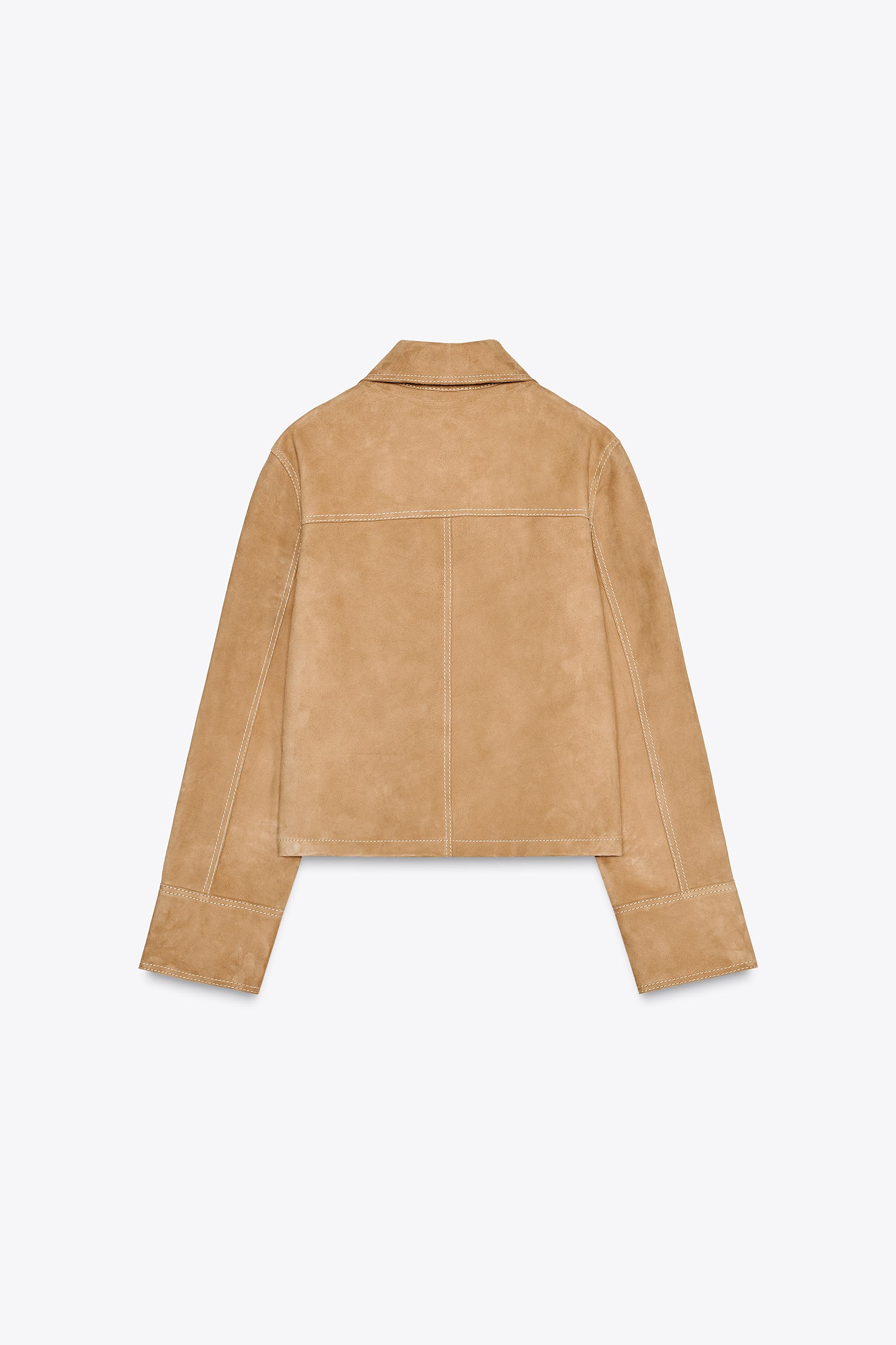 ZW COLLECTION LIMITED EDITION 100% SUEDE JACKET