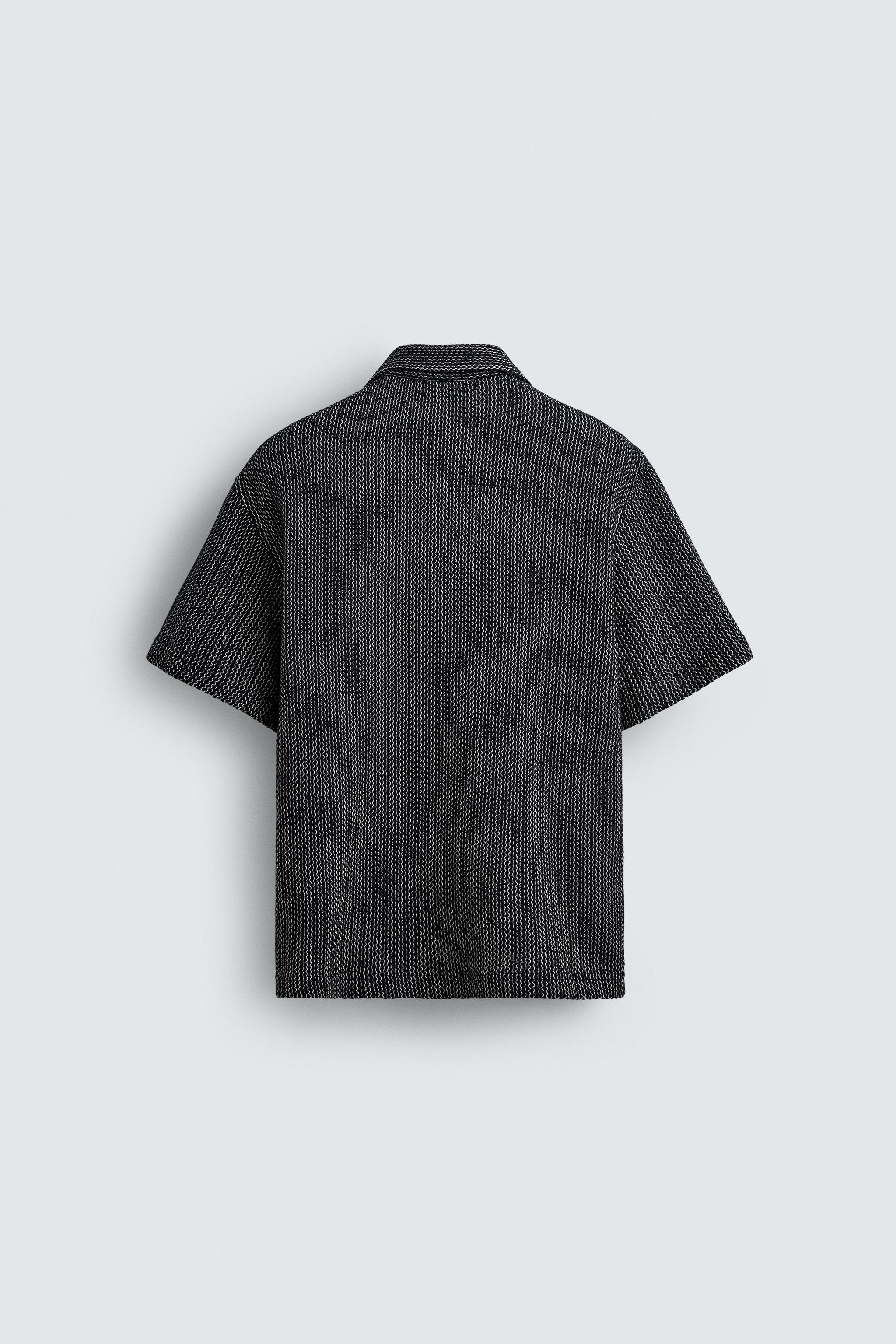 JACQUARD TEXTURED SHIRT