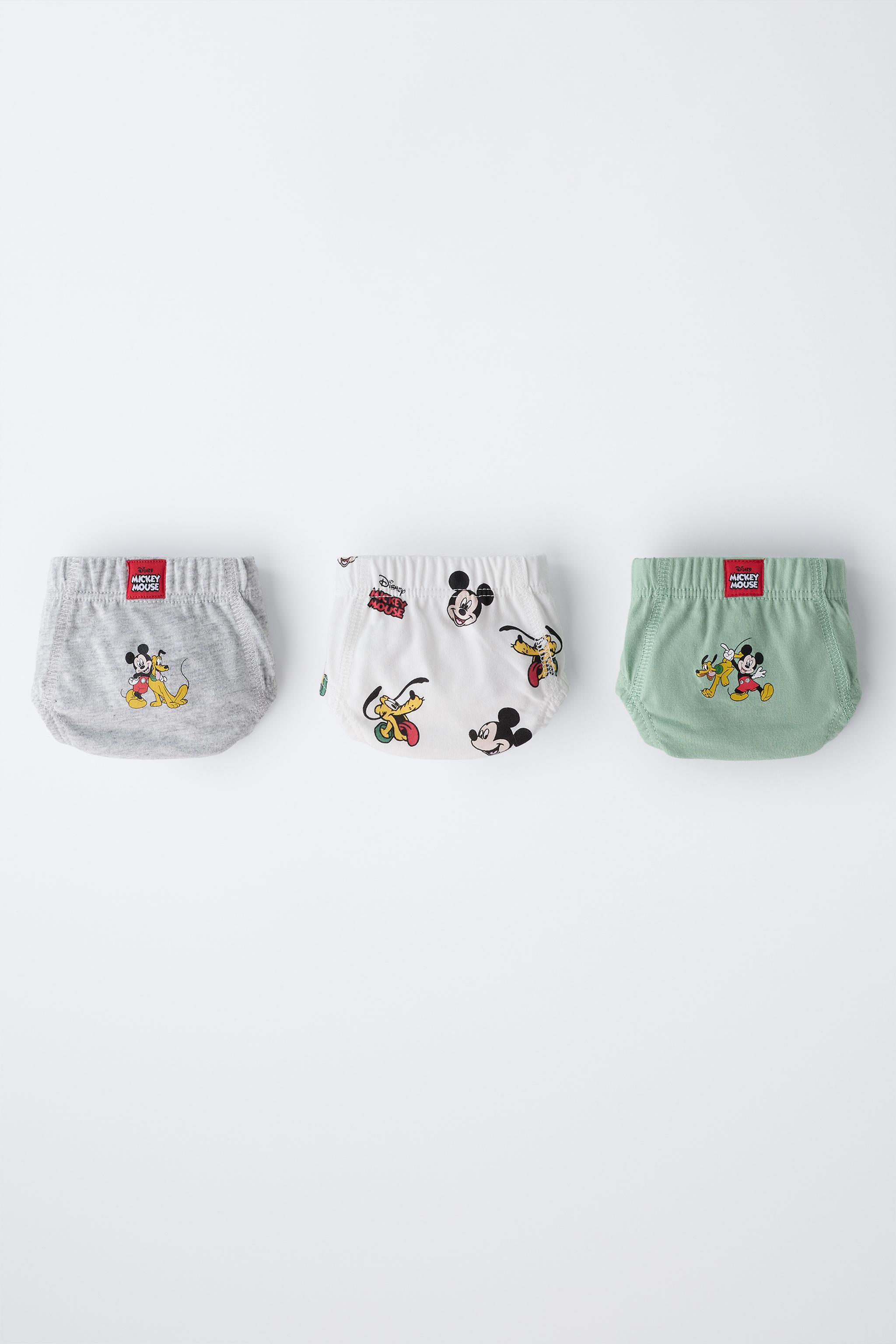 AGES 2-6 / THREE-PACK OF MICKEY MOUSE AND FRIENDS © DISNEY BRIEFS