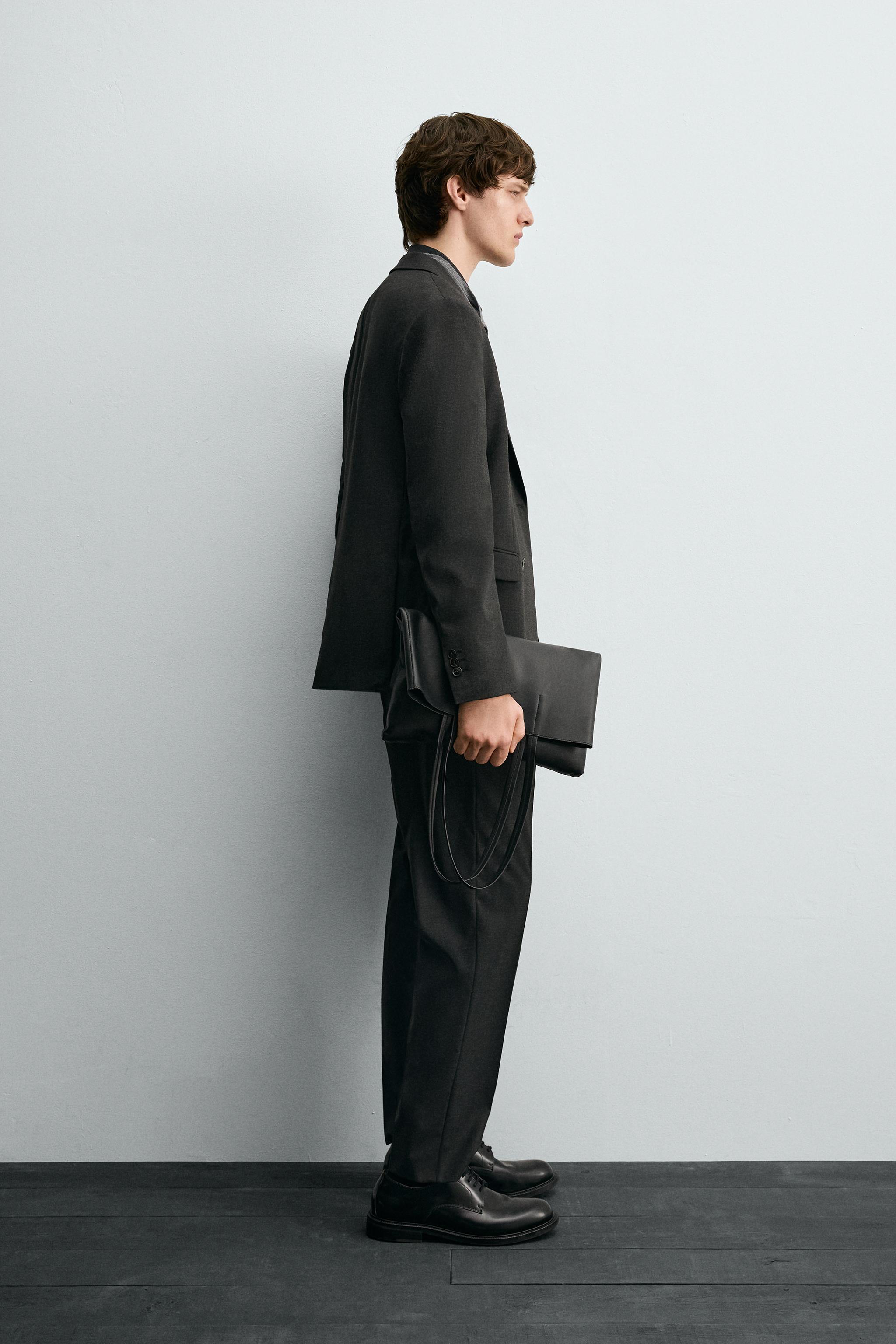 DOUBLE BREASTED SUIT BLAZER