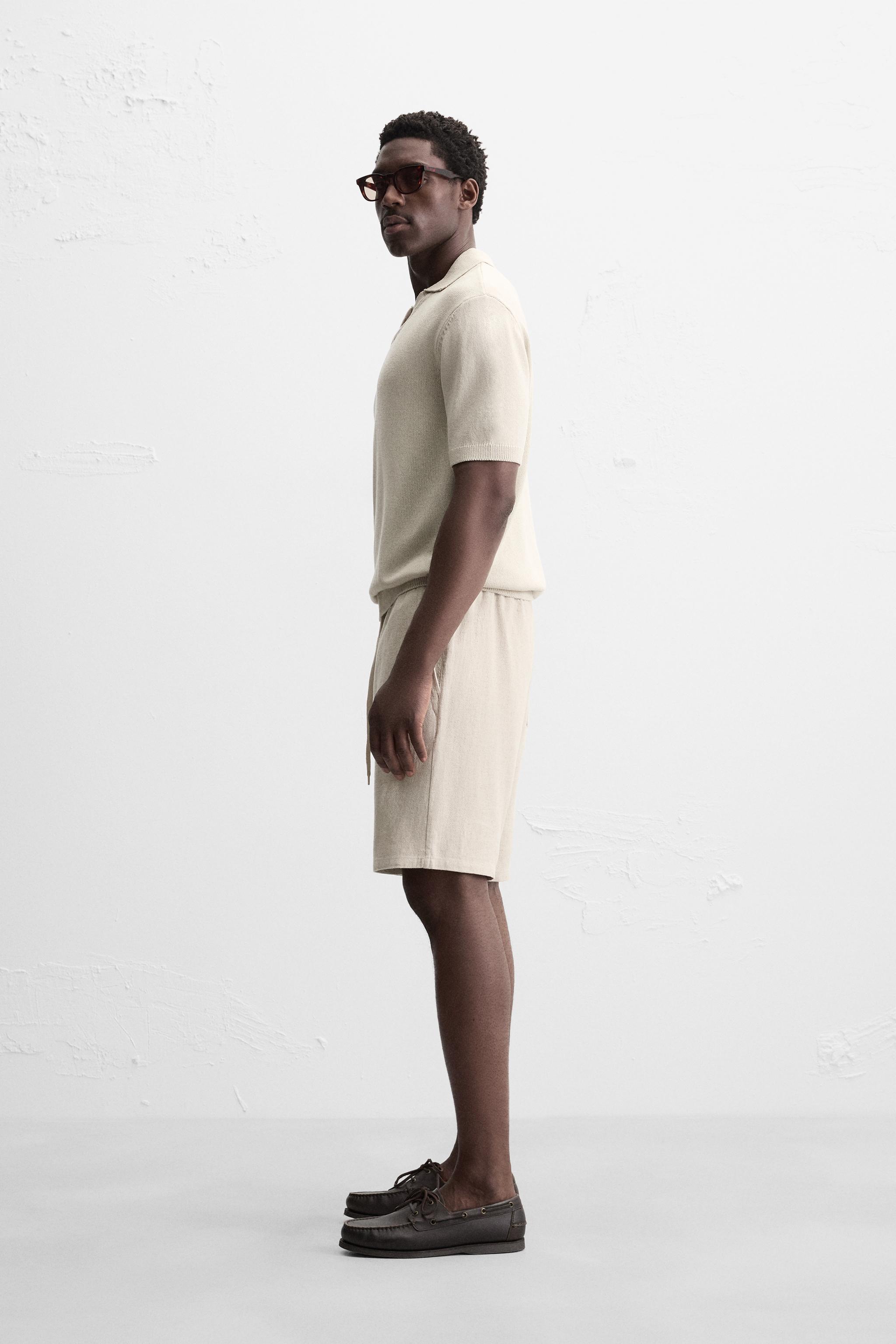 SHORTS WITH LINEN