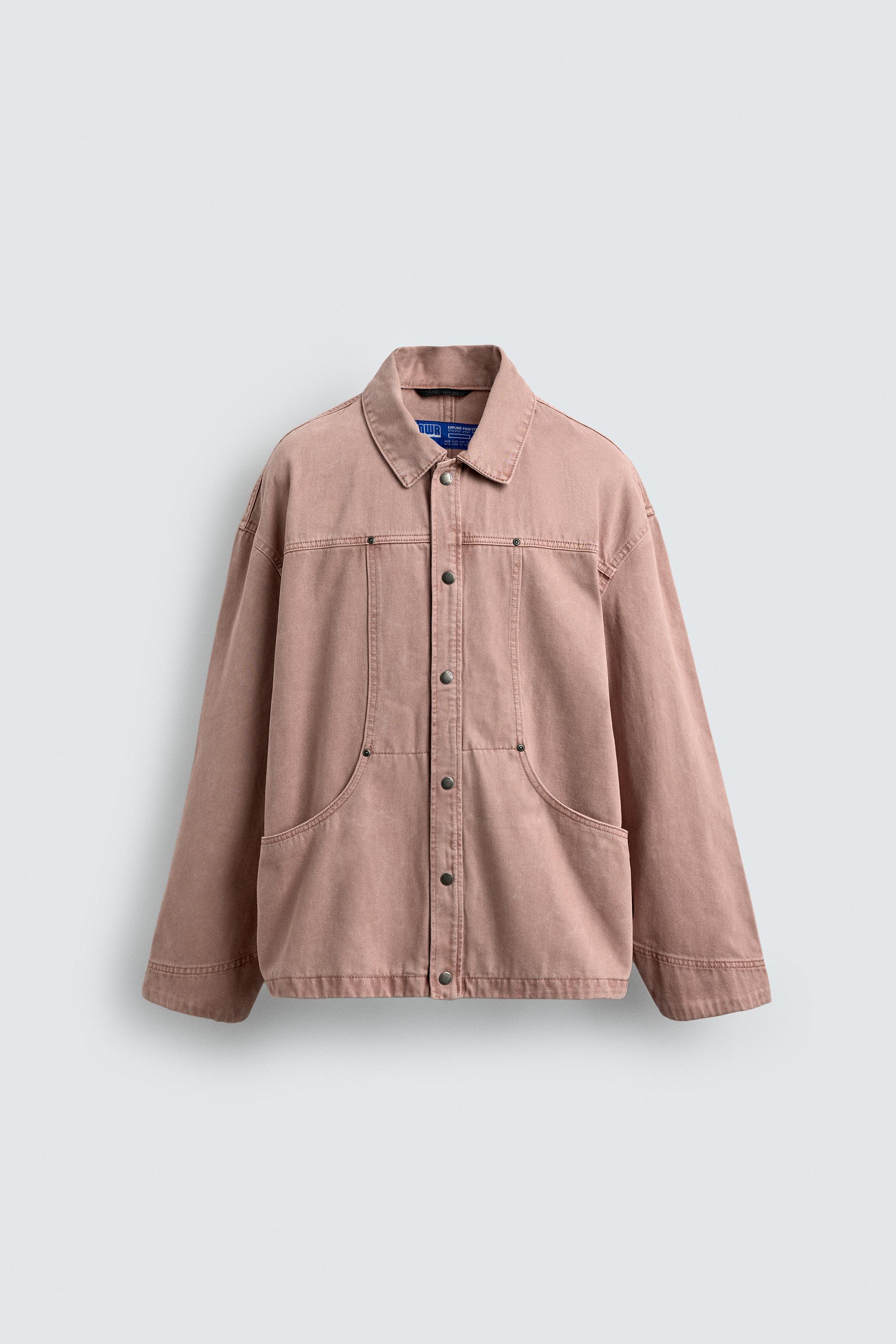 WASHED TEXTURED OVERSHIRT