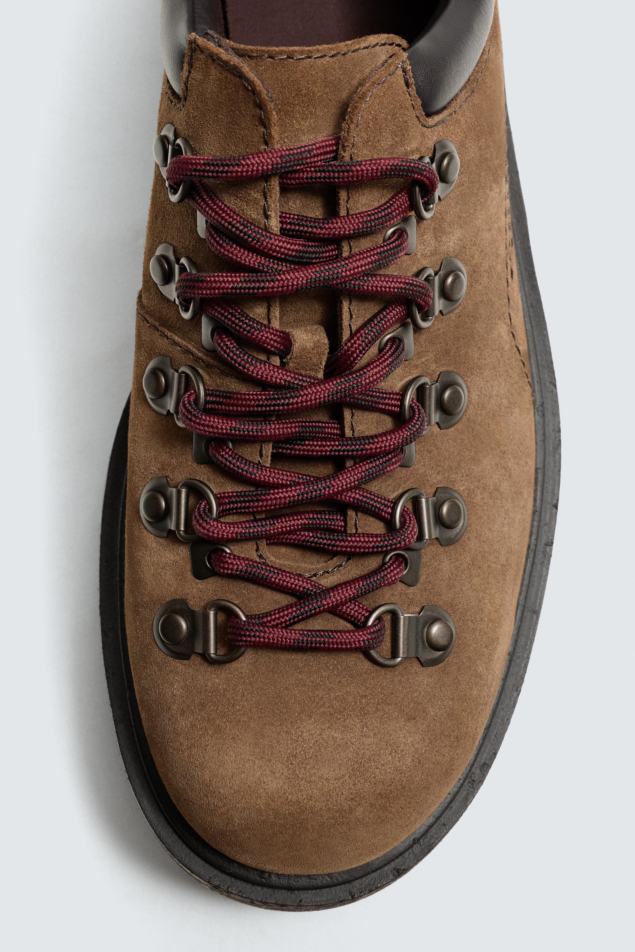 LEATHER TREKKING SHOES