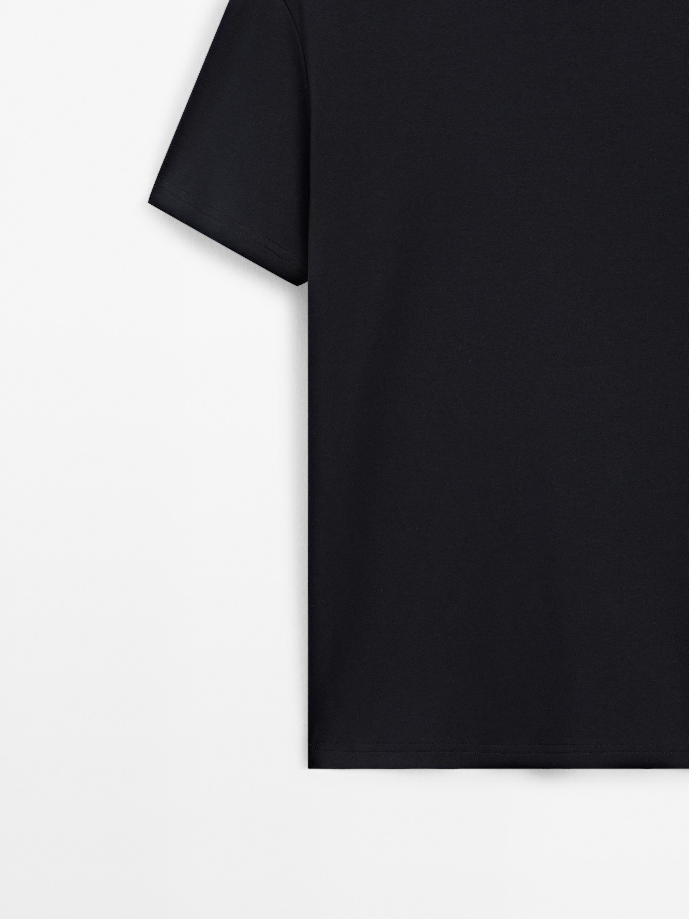 100% mercerised cotton T-shirt