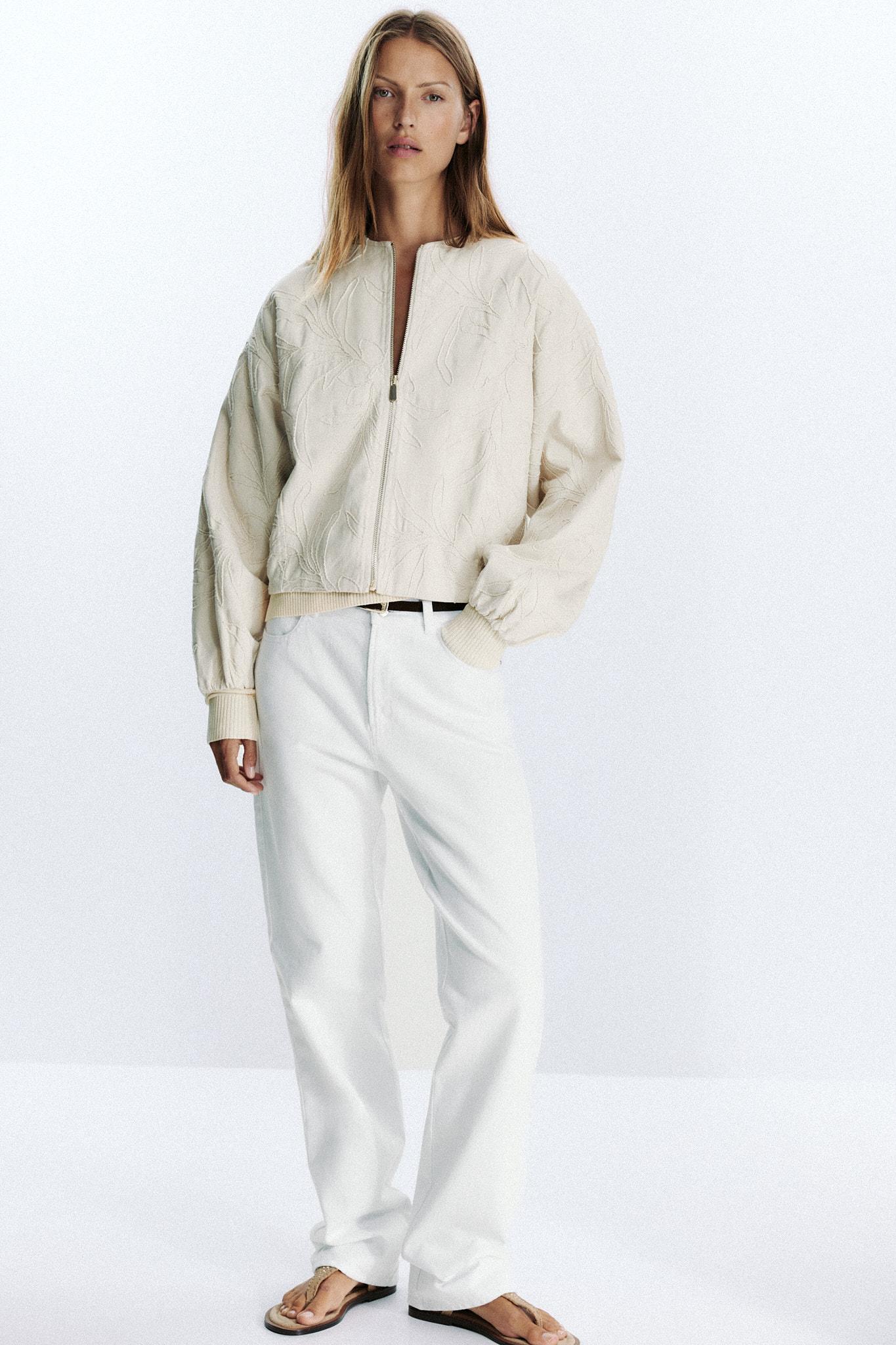 EMBROIDERED BOMBER JACKET