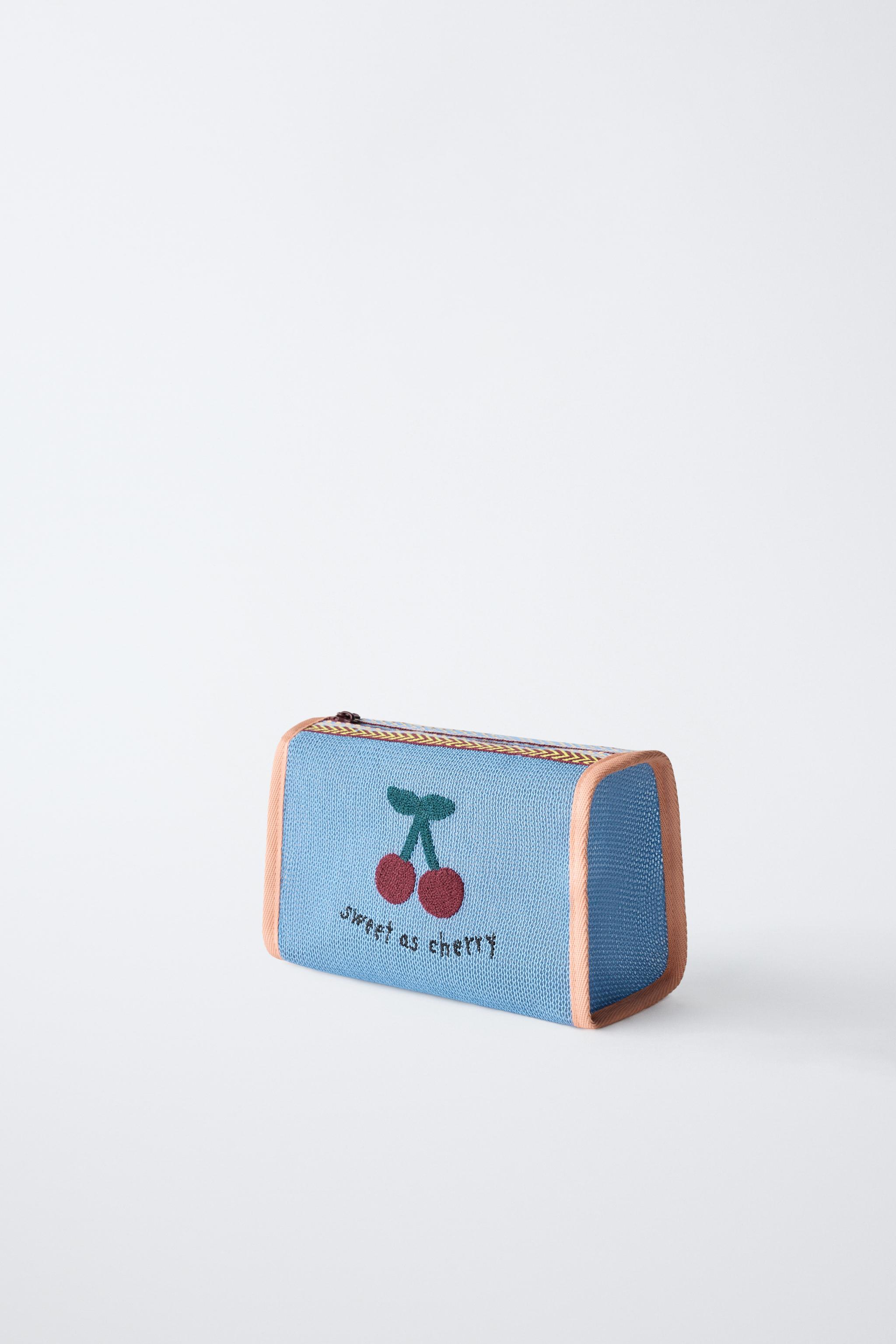 CHERRY TOILETRY BAG