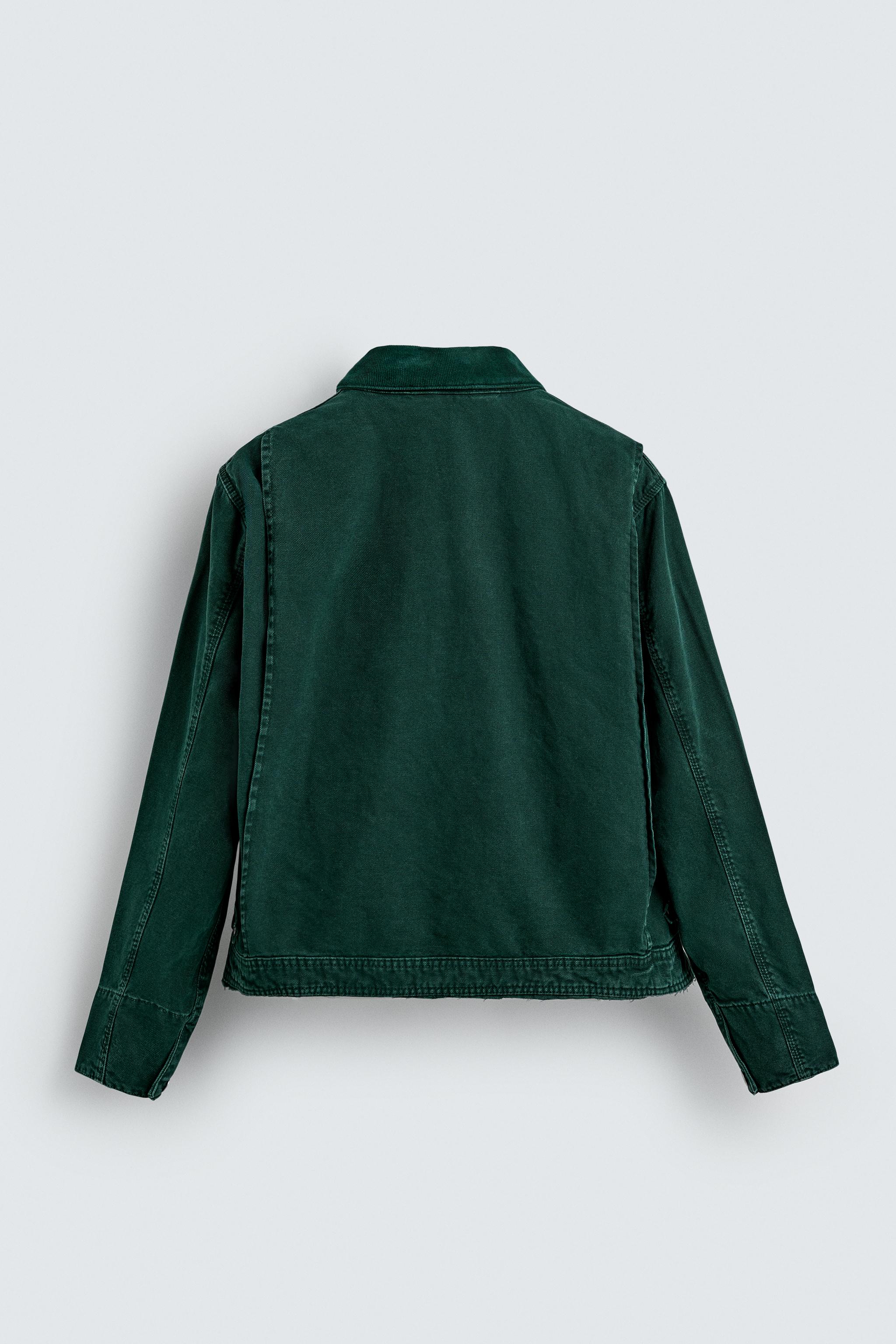 CROPPED FIT DENIM JACKET