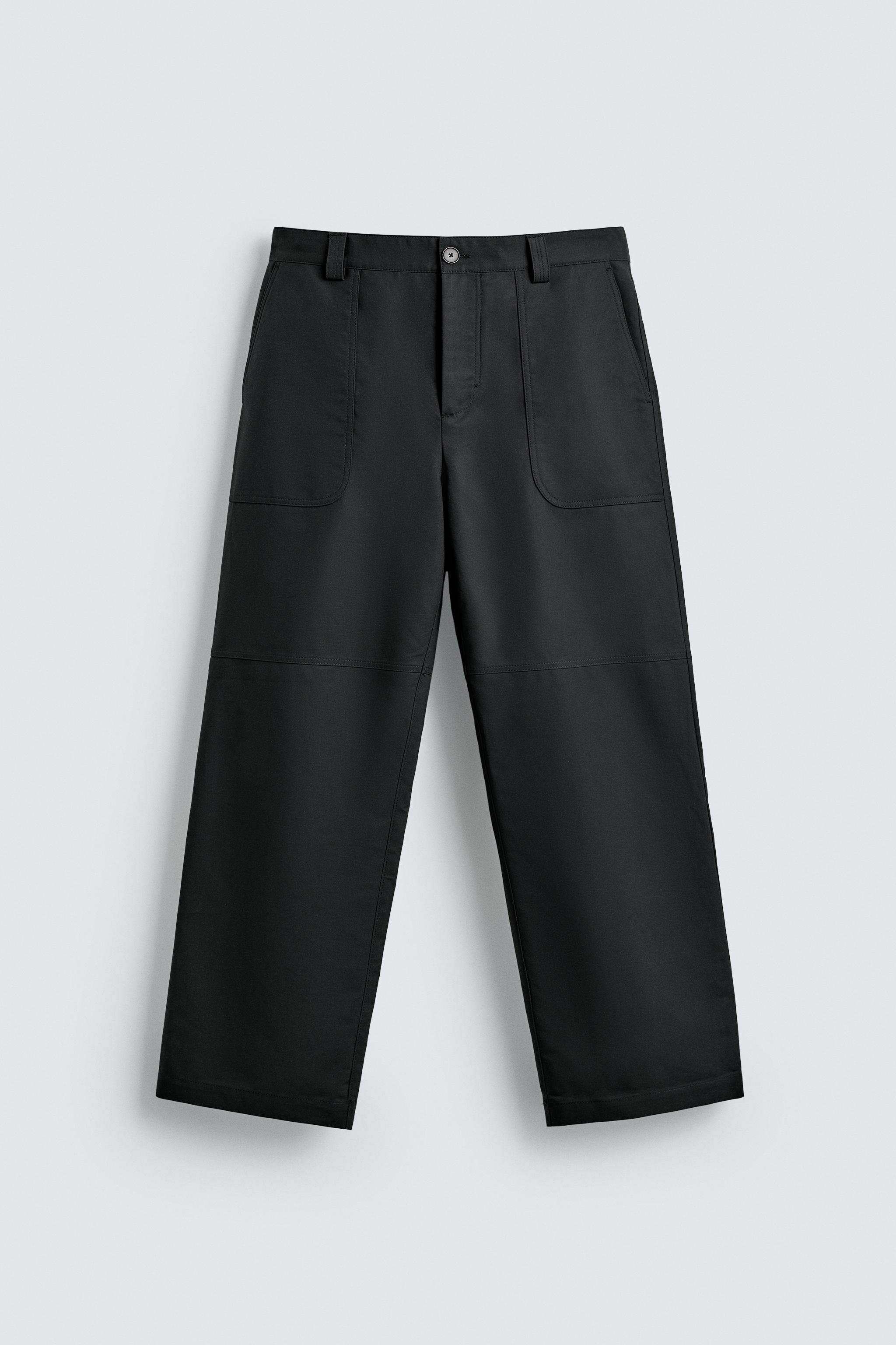 REGULAR FIT POCKET PANTS