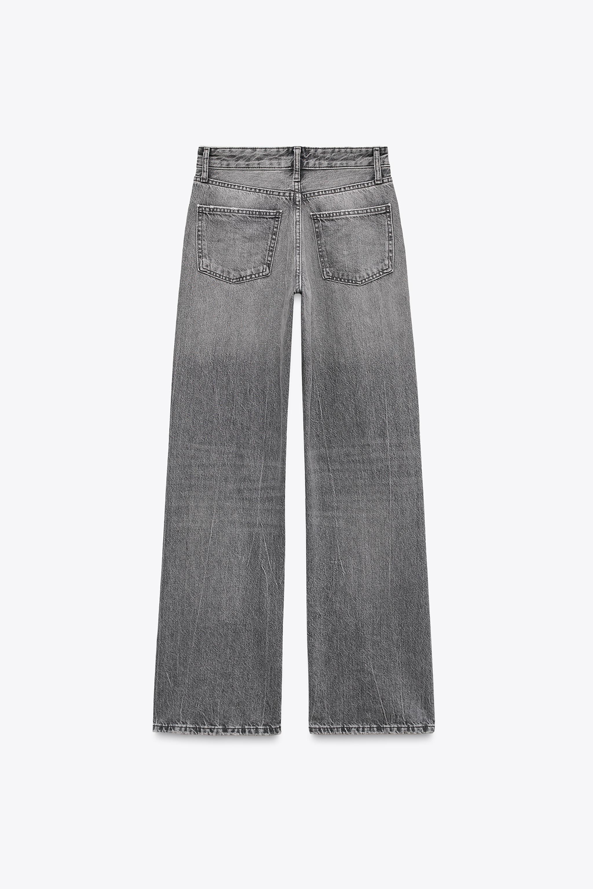FULL LENGTH TRF MID-RISE WIDE LEG JEANS
