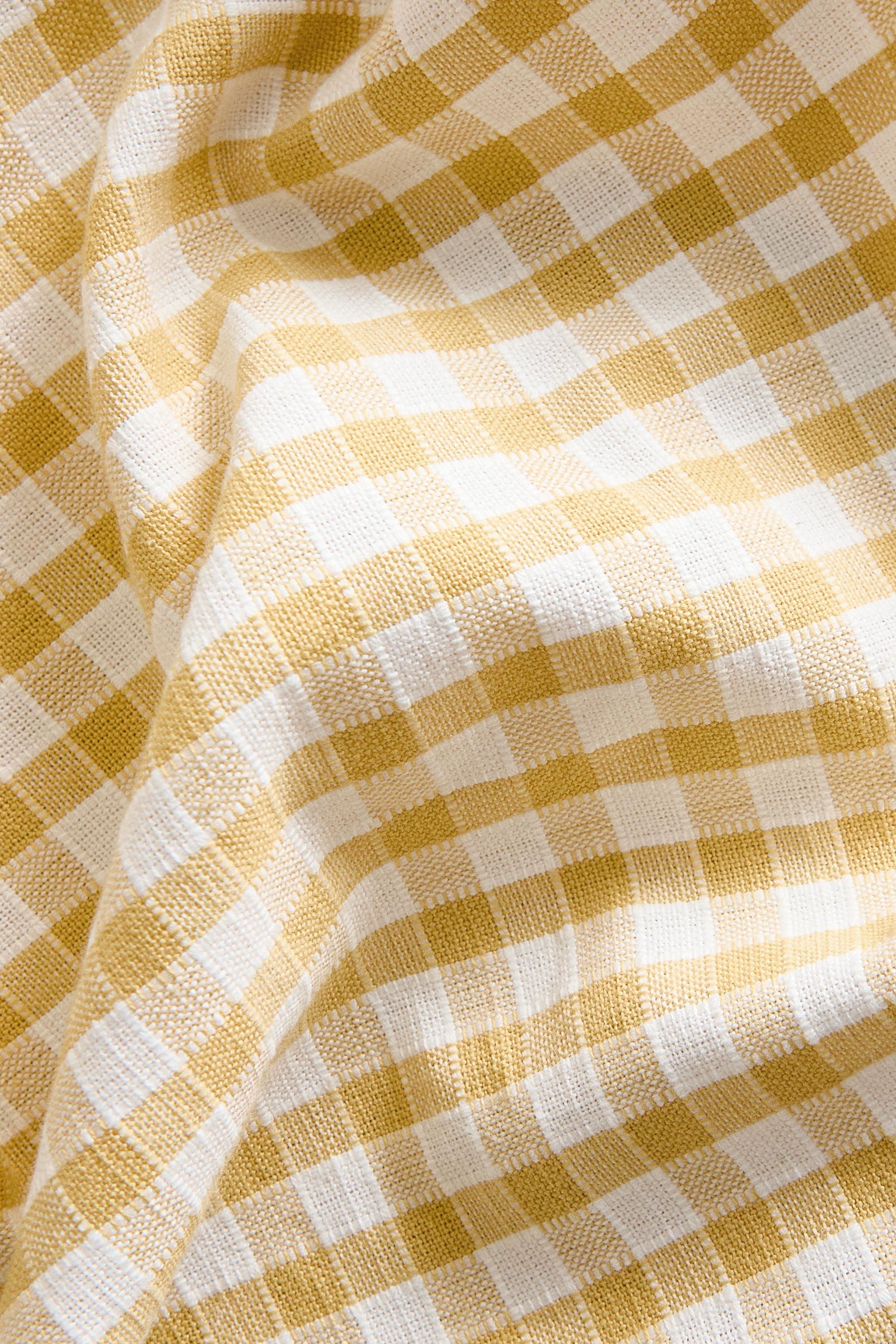 GINGHAM COTTON TABLECLOTH