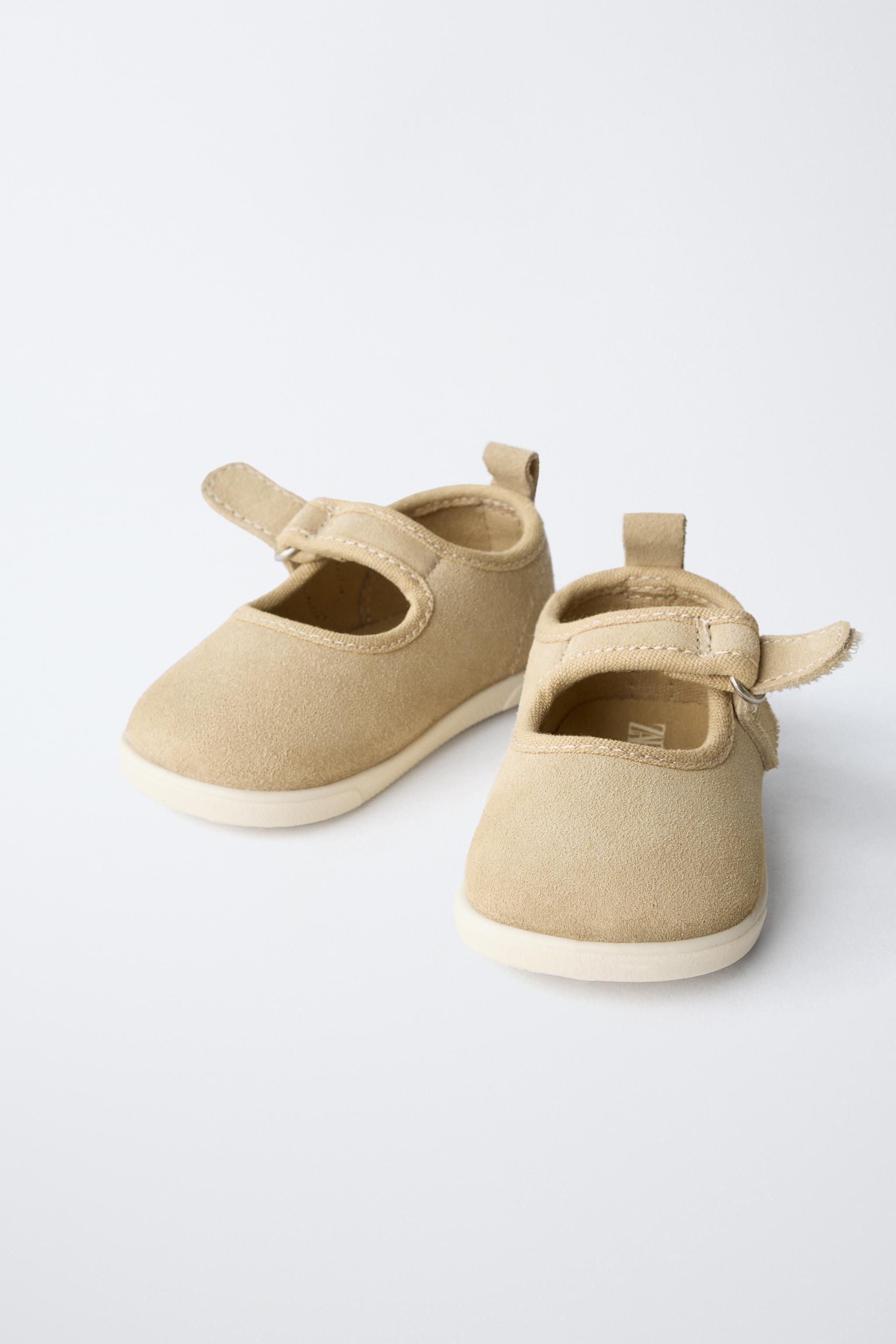 BAREFOOT LEATHER BALLET FLATS