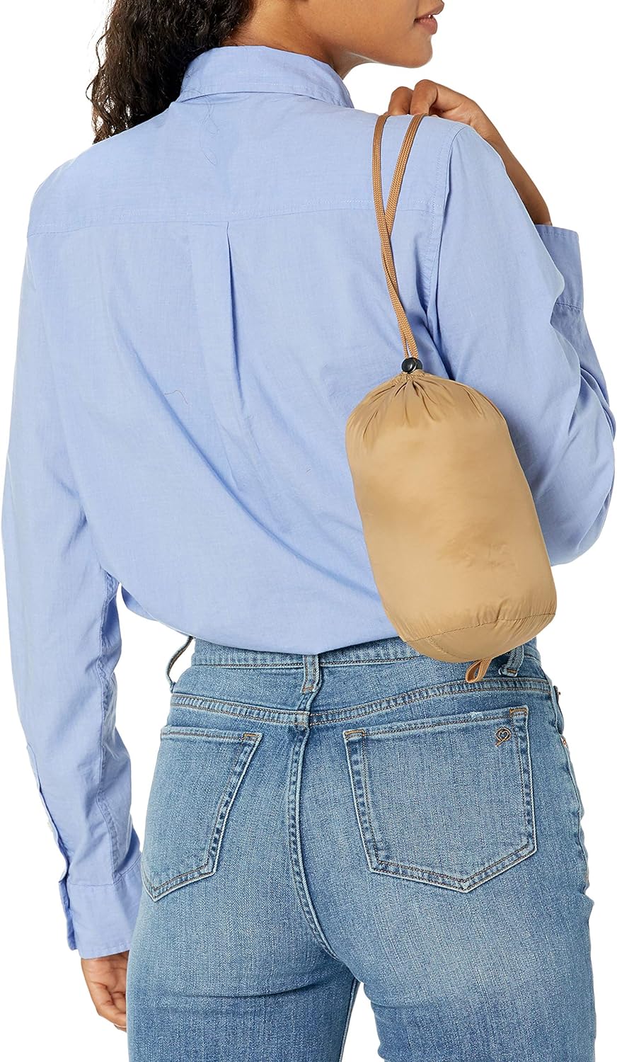 Amazon Essentials Women's Lightweight Long-Sleeve Water-Resistant Packable Puffer Jacket (Available in Plus Size)