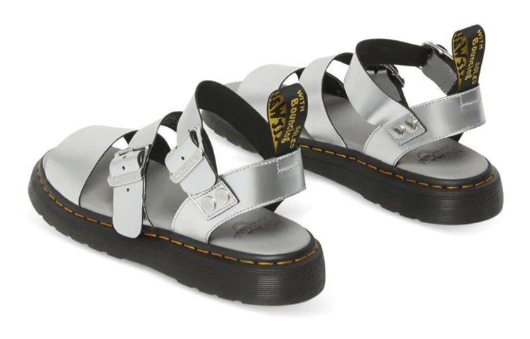 (WMNS) Gryphon Sandals Silver 26670972