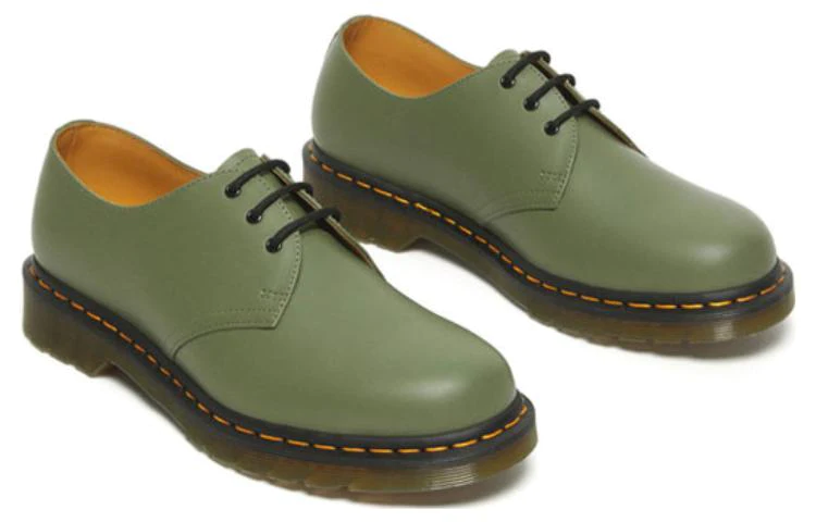 1461 Smooth Leather Oxford Shoes 'Khaki Green' 27757384