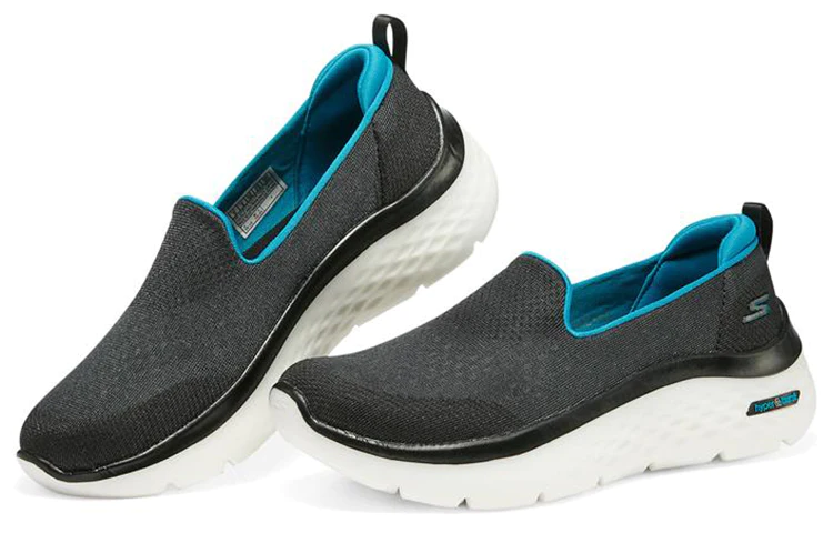 (WMNS) Go Walk Hyper Burst-Lunar Mars 'Black Green' 124577-BKTQ