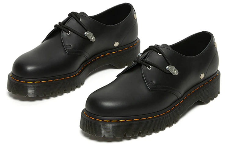 1461 Bex Stud Leather Shoes 'Carbon Black' 26960001