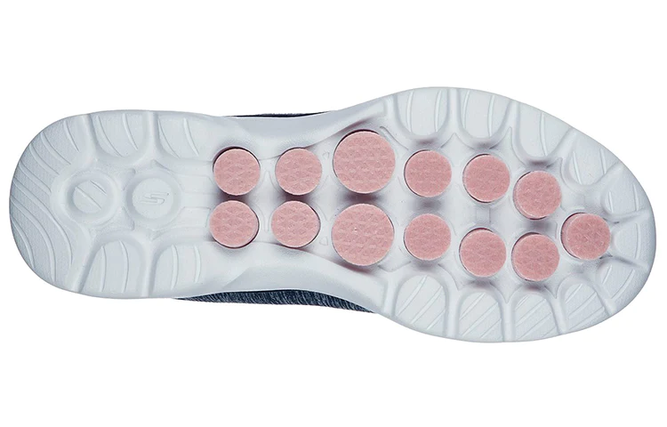 (WMNS) Gowalk 6 - Magic Melody Sports Shoes Black/Pink 124506-BKPK