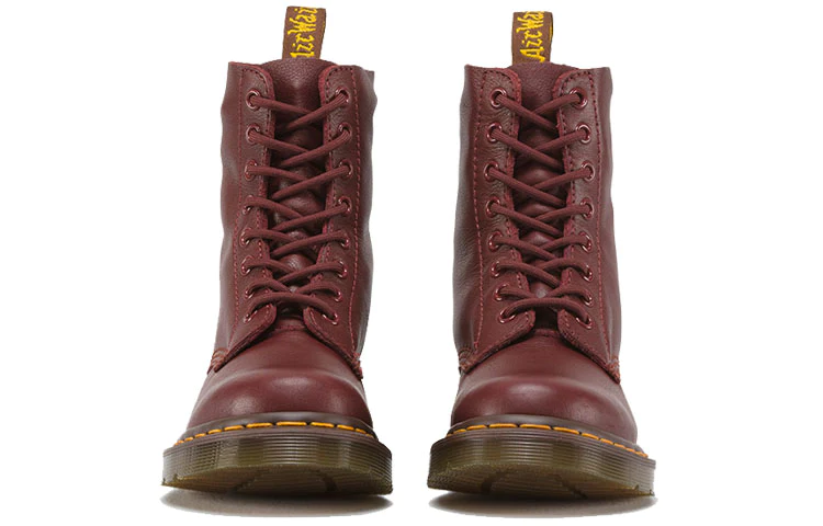 (WMNS) Pascal Dress Blues 8-Eye Boots Red 13512411