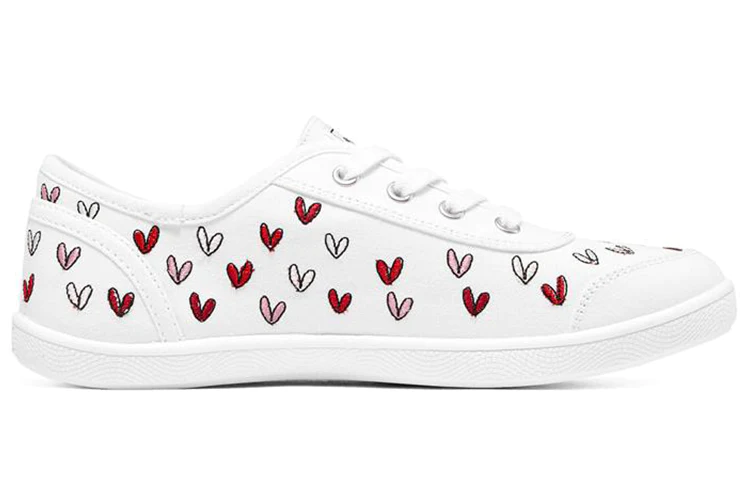 (WMNS) Goldcrown x Bobs B Cool Low-Top Sneakers White/Red 113951-WRPK
