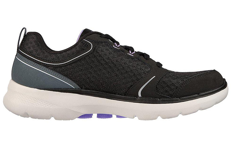 (WMNS) Go Walk 6 Low-Top Black/Purple 124518-BKLV