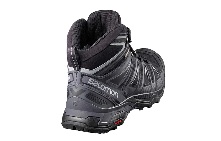 Wide Mid 'Black Grey' Hiking Shoes