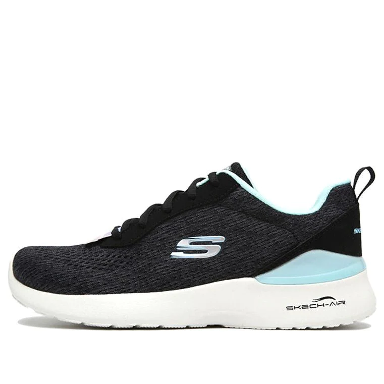 (WMNS) Skech-Air Dynamight Black/Blue 149340-BKTQ