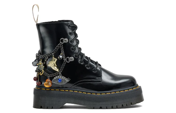 (WMNS) Dr.Martens x MARC JACOBS Charm Jadon Boots 'Black' 2S3FBO001F03