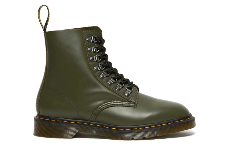 1460 Pascal Verso Stylish Simplicity waterproof Wear-resistant Mid Tops Martin boots Couple Style Green 26966272