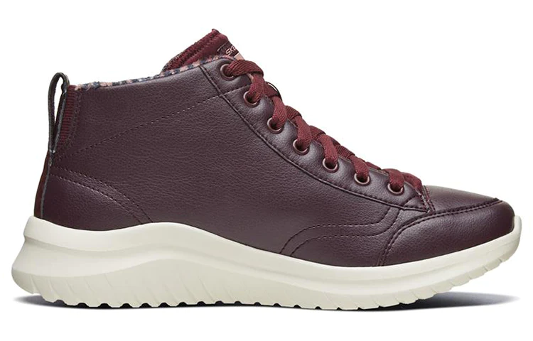 (WMNS) Ultra Flex 2.0 High-Top Running Shoes Red-Wine 13358-BURG