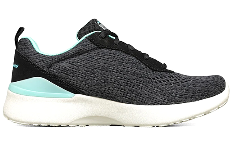 (WMNS) Skech-Air Dynamight Black/Blue 149340-BKTQ