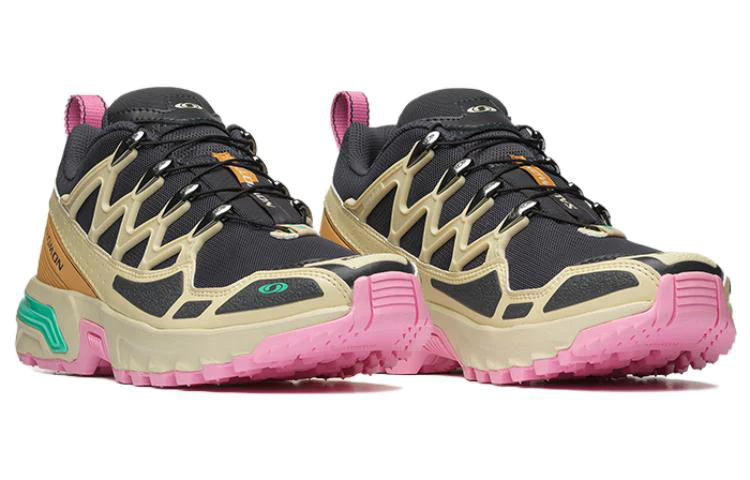'Black Brown Pink' Hiking Shoes
