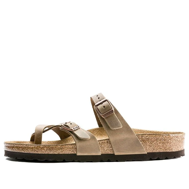 Cowhide Casual Brown Sandals