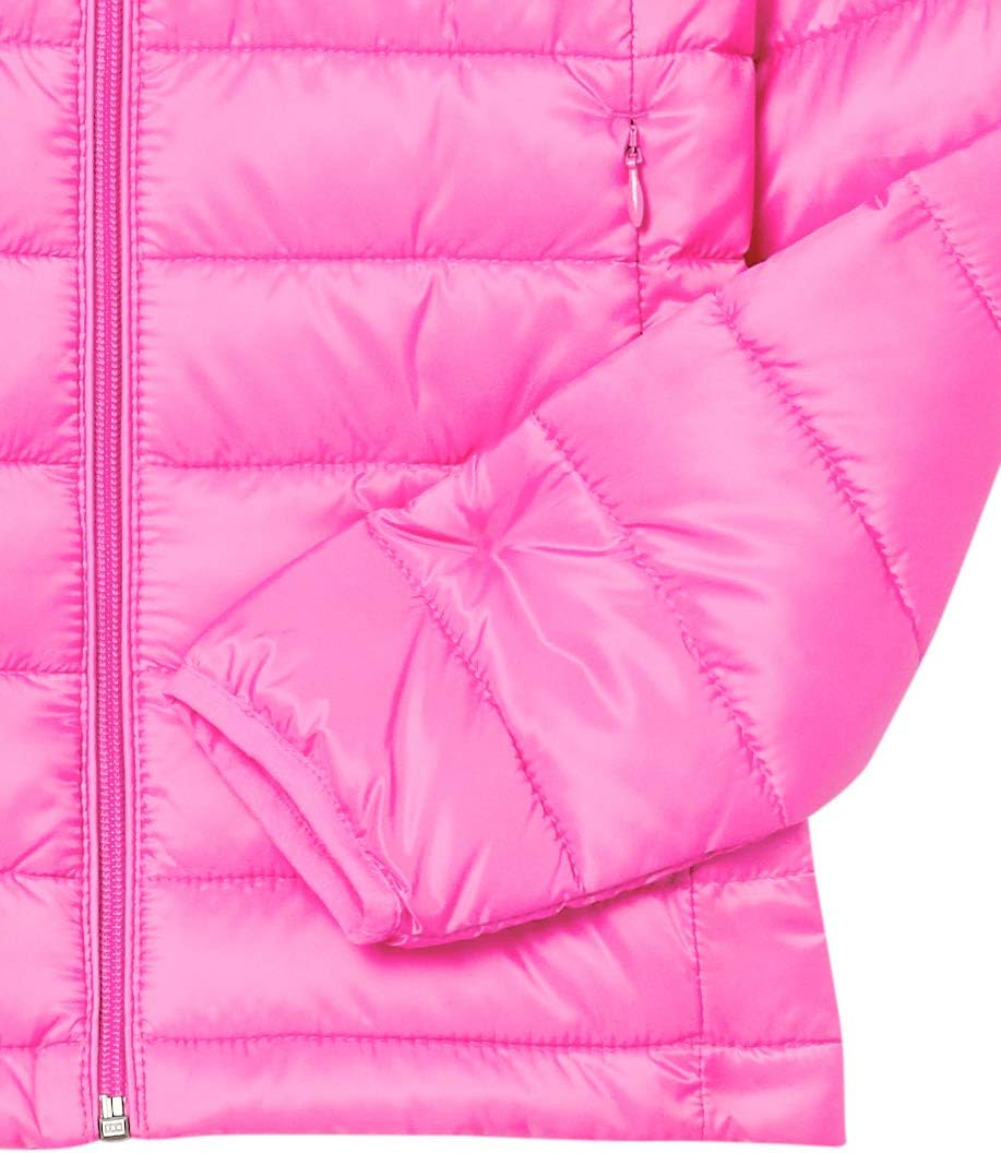Amazon Essentials Women's Lightweight Long-Sleeve Water-Resistant Packable Puffer Jacket (Available in Plus Size)