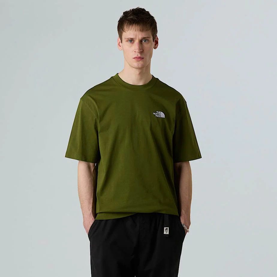 Men's Oversized Simple Dome T-Shirt