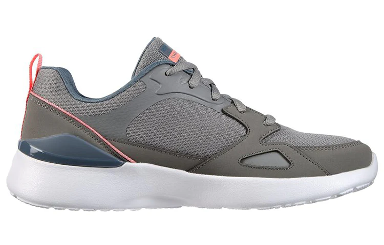 (WMNS) Skech-Air Dynamight-Carefree Way 'Gray Pink' 149663-GYPK