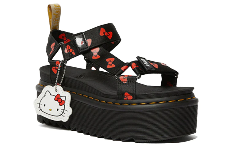 (WMNS) x Hello Kitty Vegan Sandals Black 25914002